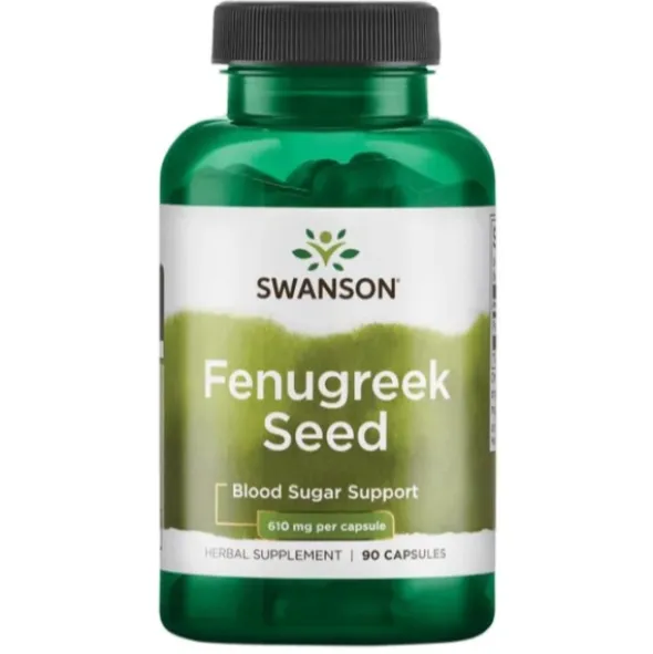 SWANSON Fenugreek Seed 610 mg 90 kaps