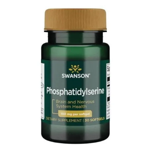 SWANSON Fosfatydyloseryna 100mg 30 kaps