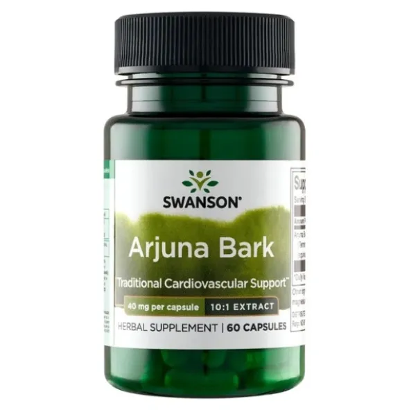 SWANSON FS Arjuna Bark 10:1 40 mg 60 kaps