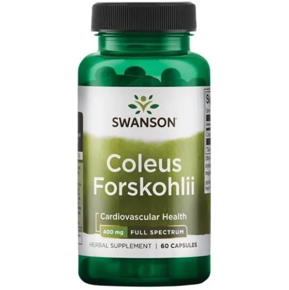 SWANSON FS Coleus Forskohlii 400mg 60 kaps