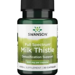 SWANSON FS Milk Thistle 500mg 30 kaps
