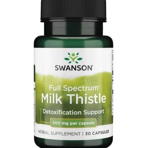 SWANSON FS Milk Thistle 500mg 30 kaps
