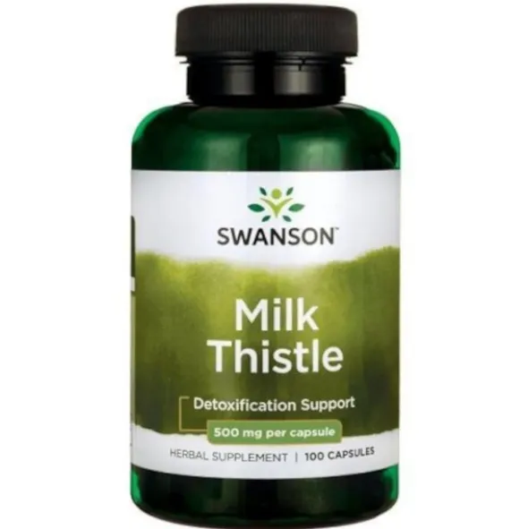 SWANSON FS Milk Thistle 500mg 100 kaps