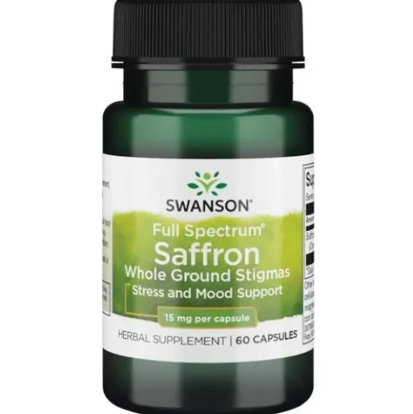 SWANSON FS Szafran 15mg 60 kaps