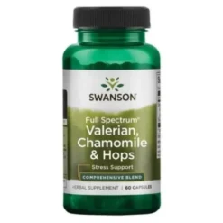 SWANSON FS Waleriana Rumianek i Chmiel 60 kaps