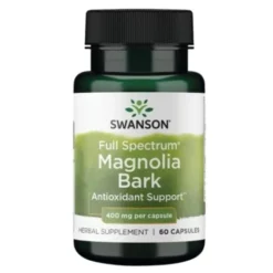 SWANSON Full Spectrum Magnolia Bark - Kora Magnolii Widmowej 400 mg 60 kaps