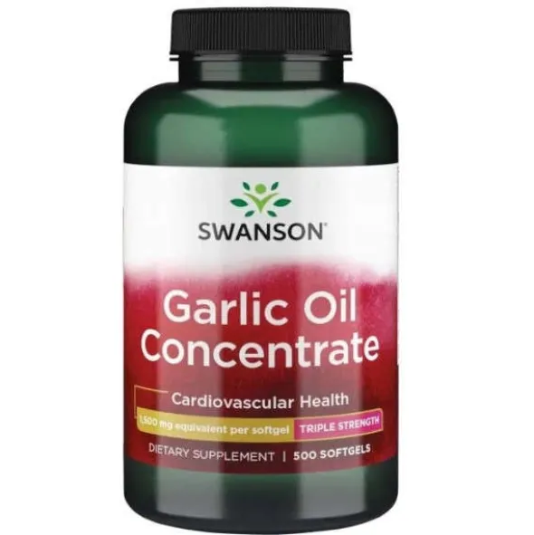 SWANSON Garlic Oil 500 kaps
