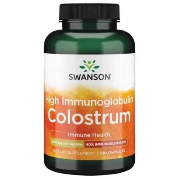 SWANSON High IG Colostrum 500 mg 120 kaps