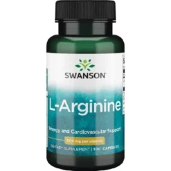 SWANSON L-Arginina 500 mg 100 kaps