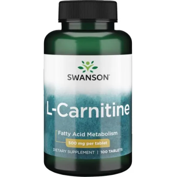 SWANSON L-Karnityna 500 mg 100 tabs