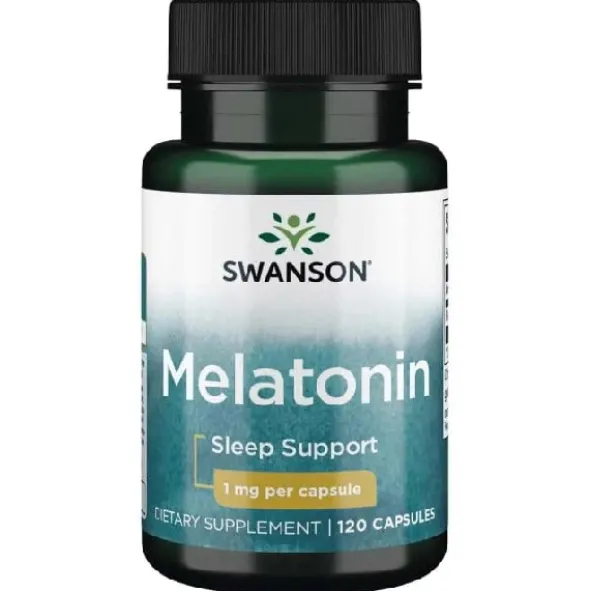 SWANSON Melatonina 1mg 120 kaps
