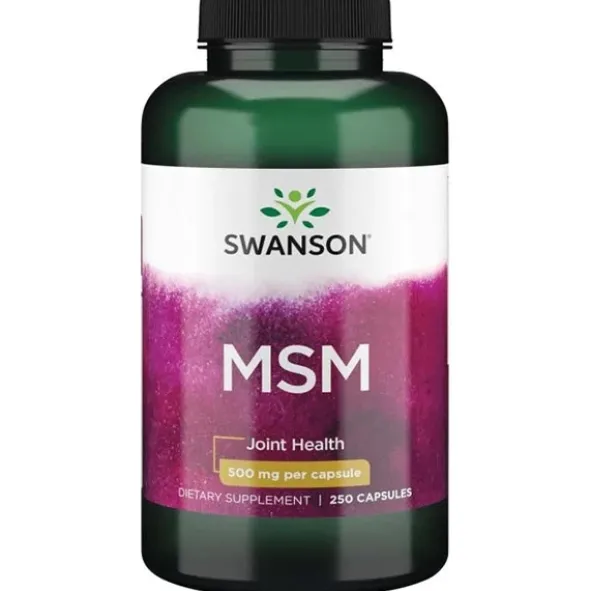 SWANSON MSM 500mg 250 kaps
