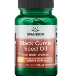 SWANSON Olej z Czarnego Kminku 500mg 60 kaps