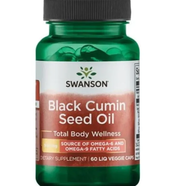 SWANSON Olej z Czarnego Kminku 500mg 60 kaps
