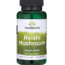 SWANSON Reishi 600 mg 60 kaps