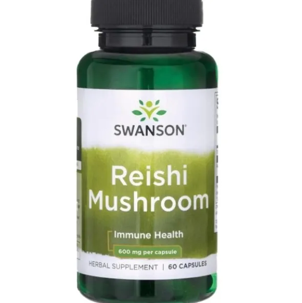 SWANSON Reishi 600 mg 60 kaps