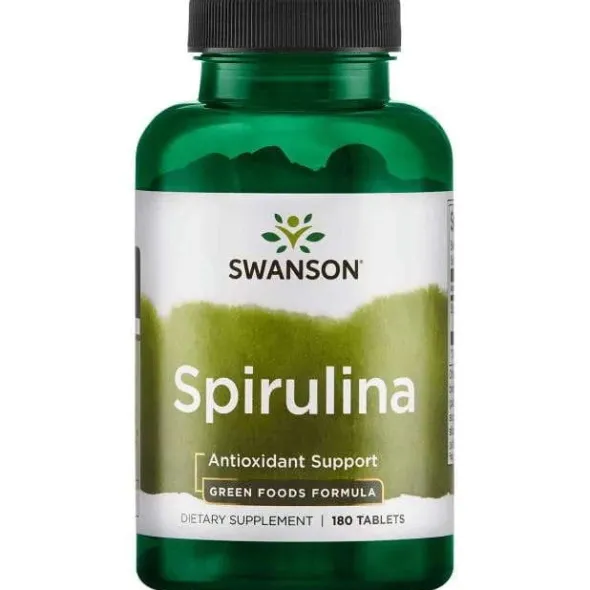 SWANSON Spirulina 500 mg 180 tab