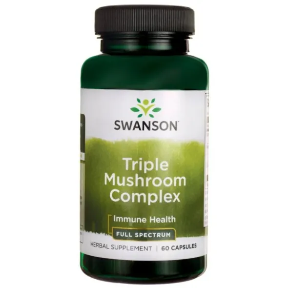 SWANSON Triple Mushroom Complex 60 kaps