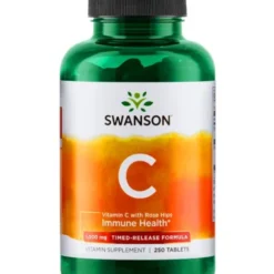 SWANSON Witamina C1000 z RH przedł. dział. 250 tabl