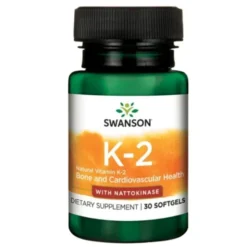 SWANSON Witamina K-2 + Nattokinaza 30 kaps