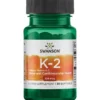 SWANSON Witamina K2 Naturalna 100mcg 30 kaps