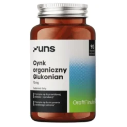 UNS Cynk Organiczny Glukonian 90 kaps