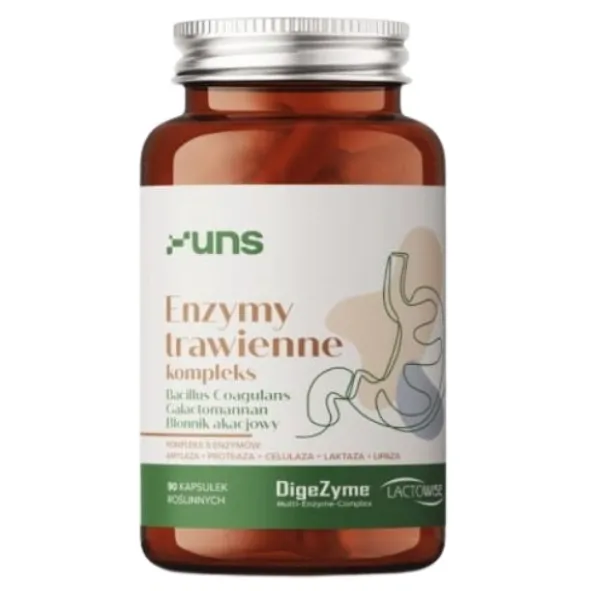 UNS Enzymy Trawienne Kompleks 90 kaps