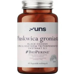 UNS Pluskwica Groniasta + Bioperine (Black Cohosh) 60 kaps
