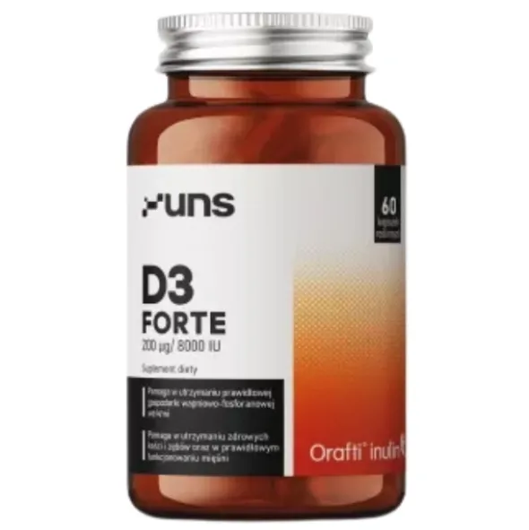 UNS Witamina D3 Forte 60 kaps