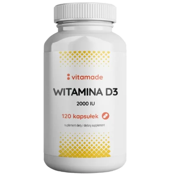 VITAMADE Witamina D3 2000IU 120 kaps
