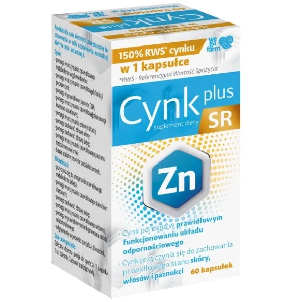 WEGAFARM Cynk Plus SR 60 kaps