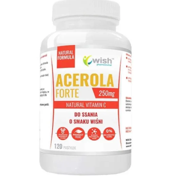 WISH Acerola Forte do Ssania 250 mg 120 tabs
