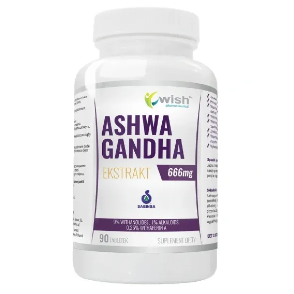 WISH Ashwagandha 666 mg 90 tab