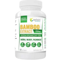 WISH Bamboo Extract 350mg Krzem Organiczny 60 kaps