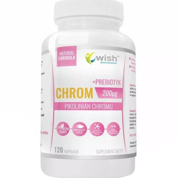 WISH Chrom Pikolinian 200mcg 120 kaps