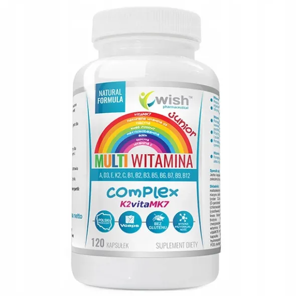 WISH Multiwitamina Junior Complex 120 kaps