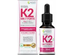 WISH Naturalna Witamina K2 MK-7 Forte w kroplach 30 ml