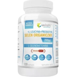 WISH Selen Organiczny 200mcg 120 kaps