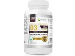 WISH Witamina D3 50mcg 2000IU + Prebiotyk 120 kaps
