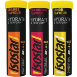 3x ISOSTAR Powertabs 120 g