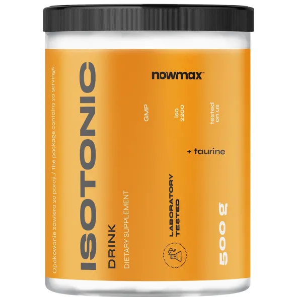 2x nowmax® Isotonic Drink 500 g