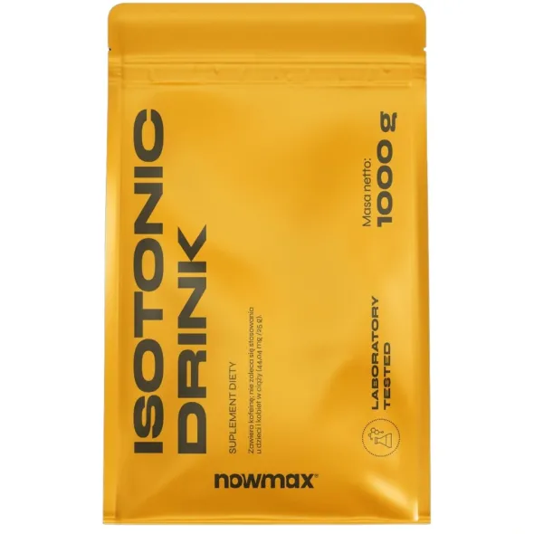 2x nowmax® Isotonic Drink 1000 g + nowmax® Bidon 750 ml