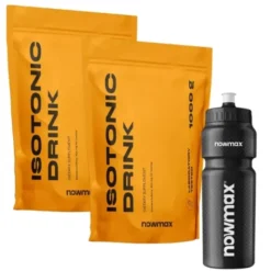 2x nowmax® Isotonic Drink 1000 g + nowmax® Bidon 750 ml
