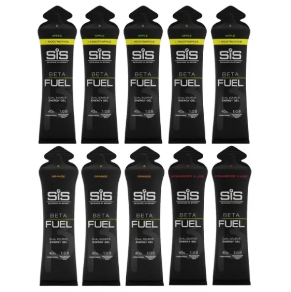 5 x SiS Żel Energetyczny Beta Fuel 60 ml + 5 x SiS Żel Energetyczny Beta Fuel + Nootropics 60 ml